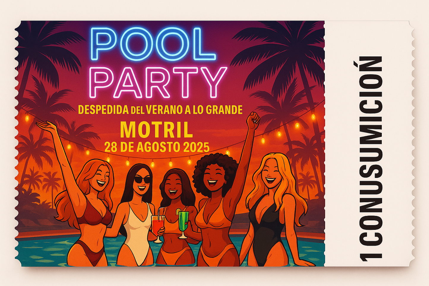 ENTRADA POOL PARTY MOTRIL